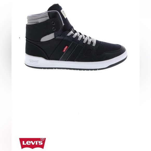 Levi’s BB HI CZ 510284-07A1 Mens Black Lace Up Lifestyle Sneakers Shoes Sz 13 - Picture 9 of 9